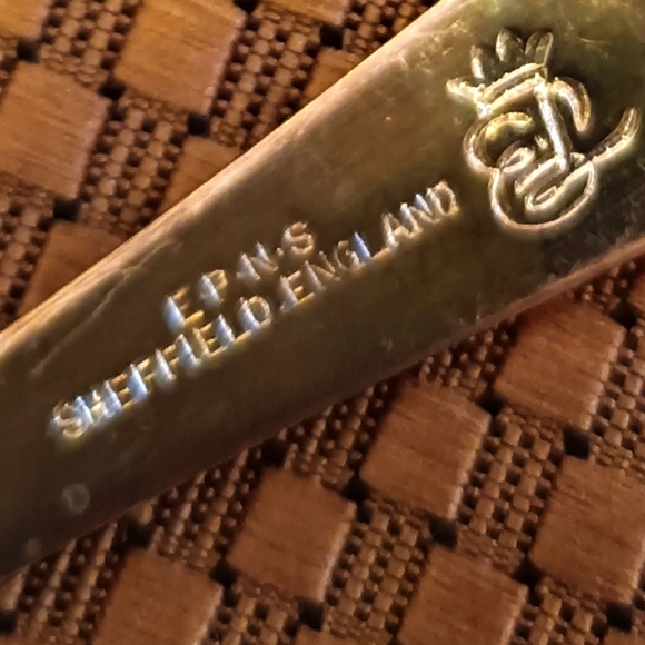 Vintage 🌹E.P.N.S. SHEFFIELD. ENGLAND Silver Utensils - Picture 3 of 11